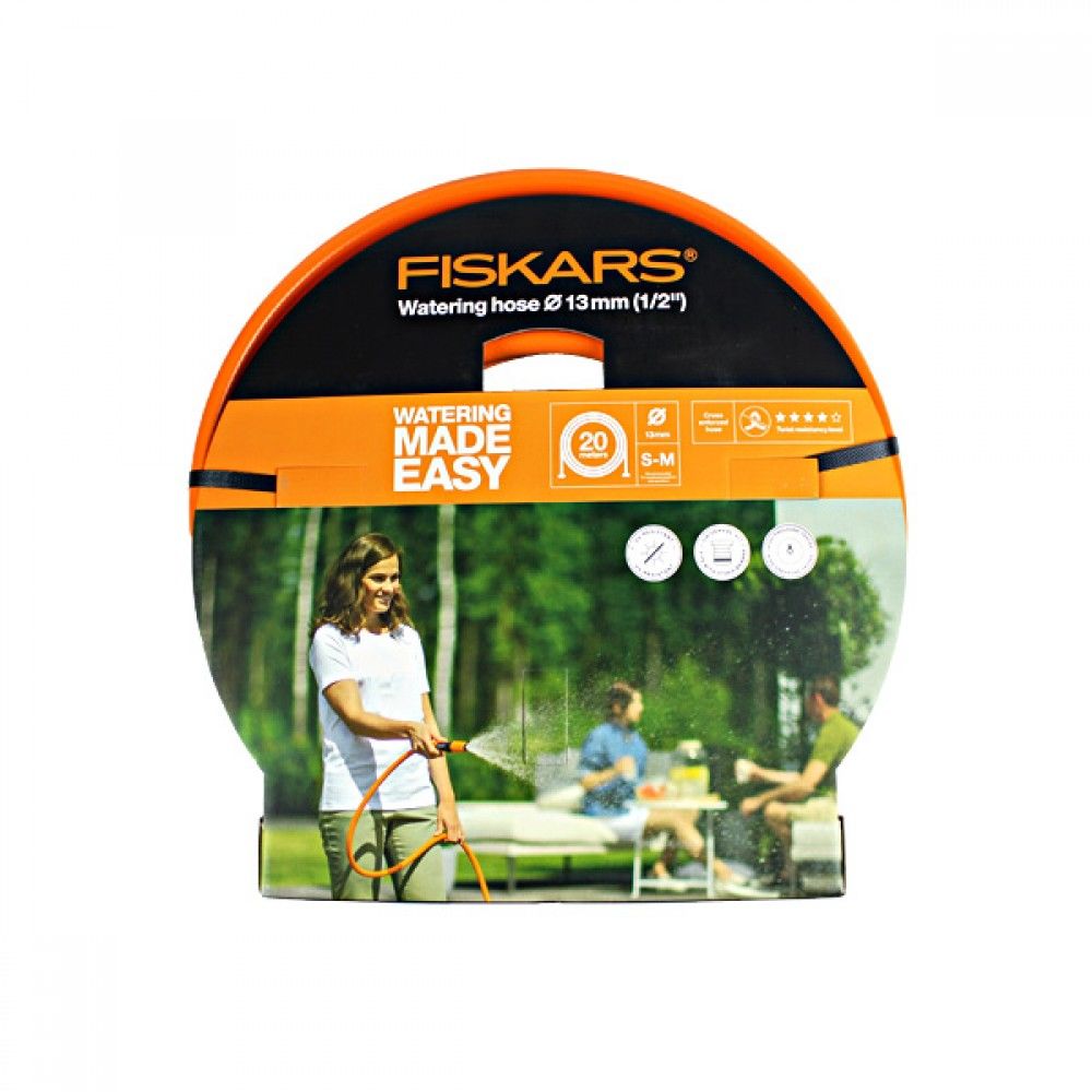 Fiskars 1023647 Q4 Sulama Hortumu 13 mm (1/2”) 20m