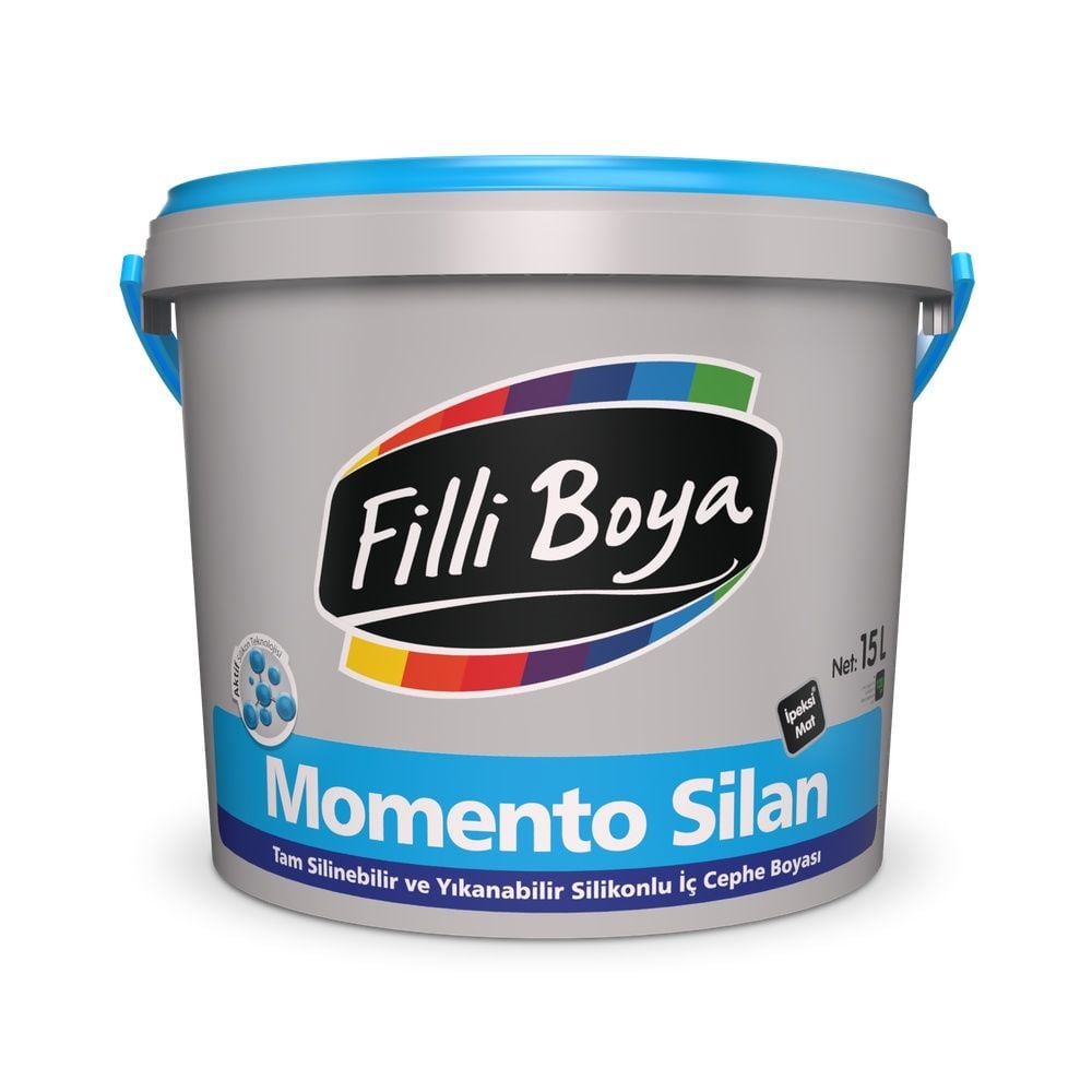 Filli Boya Momento Silan Silikonlu İpek Mat İç Cephe Boyası 1,25 Lt Andezit 45