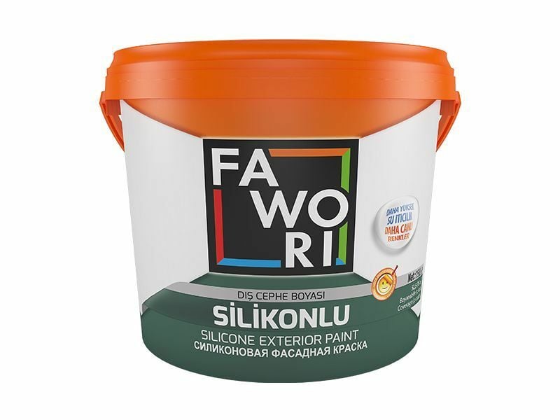 Fawori Silikonlu Dış Cephe Boyası 2,5 Litre 40S5 
