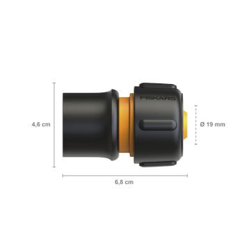 Fiskars 1027077 Sol Hortum Bağlantı Aparatı 19mm (3/4”)