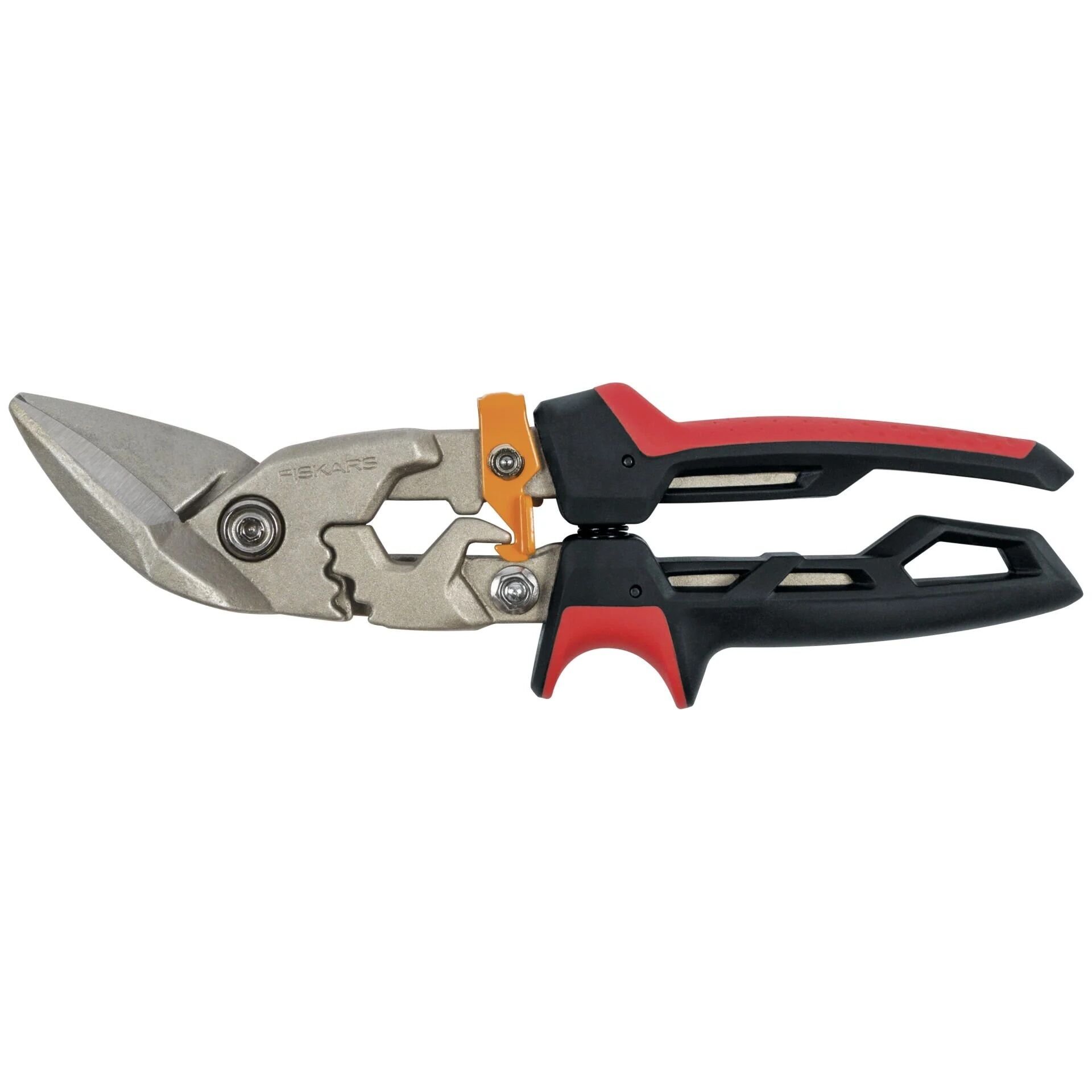 Fiskars 1027211 PowerGear Metal Levha Sac Kesme Makası Offset Sol Kesim