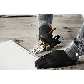 Fiskars 1027212 PowerGear Metal Levha Sac Kesme Makası Kısa Kesim (Bulldog)