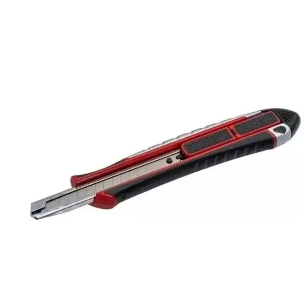 İzeltaş  Pro Metal Gövde Maket Bıçağı Emniyetli Otomatik Kilitli 9Mm (14000005048)