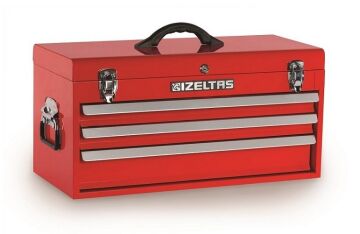 İzeltaş  Çekmeceli Alet Sandığı Küçük Boy Kırmızı  Boş ( 285X450X322 ) (8320331001)