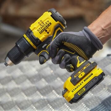 Stanley SBD710C2K Akülü Darbesiz Matkap Vidalama 18V 2X1.5Ah