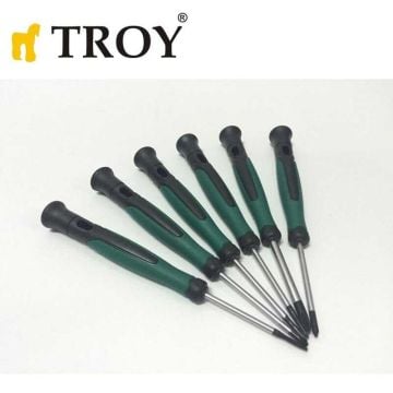 TROY 22332 Tornavida Bits Uç Seti, 32 Parça