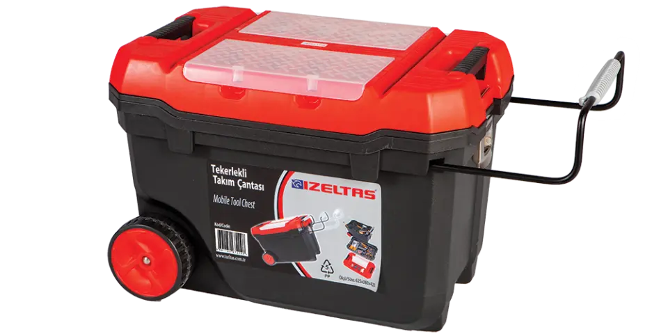 İzeltaş  Tekerlekli Plastik Takım Çantası 28''  (8445331028)