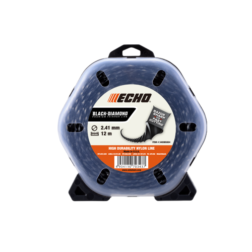 Echo Tırpan Misinası Black Diamond 3.3mm 53 Mt Burgulu Siyah