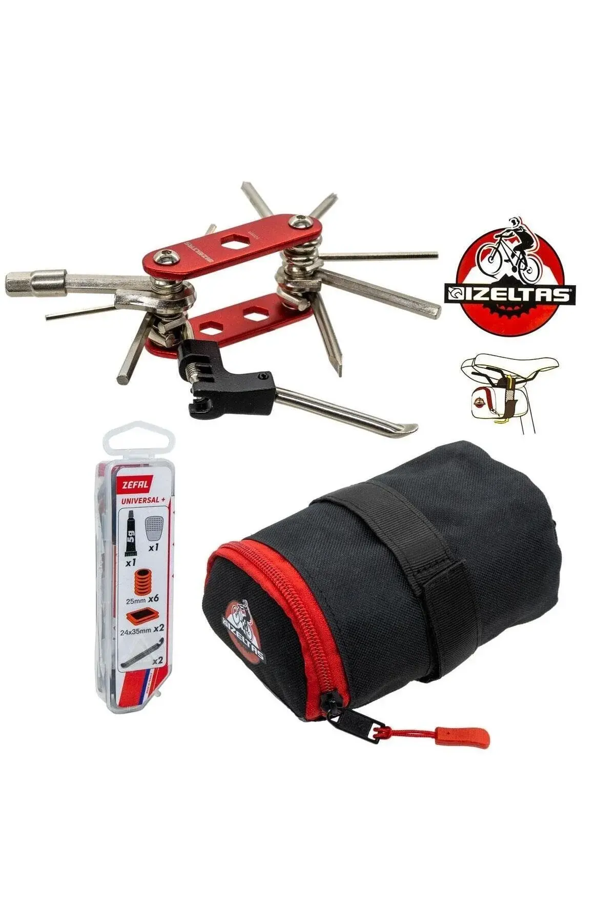 İzeltaş  Bisiklet Onarım Seti 3 Parça (13000005376)