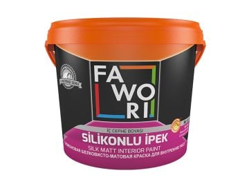 Fawori Silikonlu İpek Tam Silinebilir İç Cephe Boyası 15 Litre