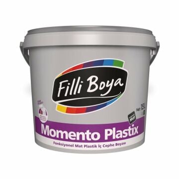 Filli Boya Momento Plastix Fonksyonel Mat Plastik İç Cephe Boyası 15 Lt