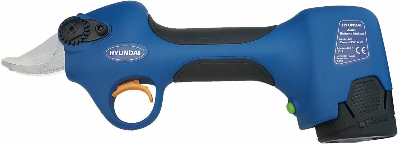 Hyundai EASYCUT Akülü Budama Makası 25mm 2 Akülü