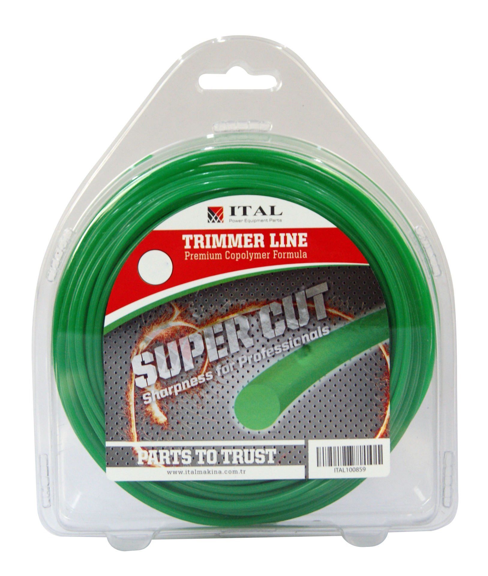 İtal Tırpan Misinası Super Cut 3.5mm 40 Mt Yeşil Yuvarlak