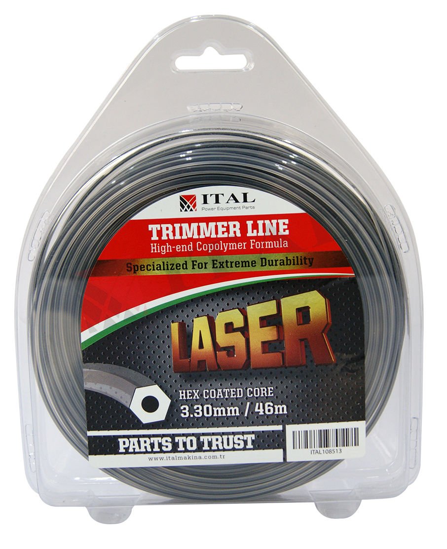 İtal Tırpan Misinası Laser 3.3mm 46 Mt