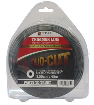 İtal Tırpan Misinası Duo-Cut 3.3mm 48 Mt Telli Yuvarlak