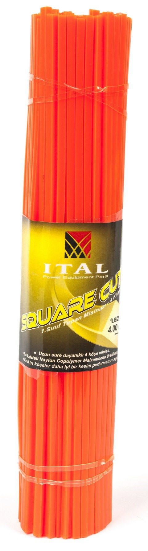 İtal Tırpan Misinası 4X4 4.0mm 28 Cm Kesik Dört Köşe (85 Adet)