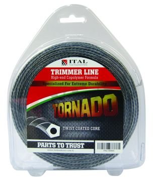 İtal Tırpan Misinası Tornado 3.3mm 45 Mt Burgulu Gri