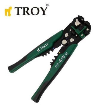 TROY 24015 Profesyonel Otomatik Kablo Sıyırma Pensesi, 9''