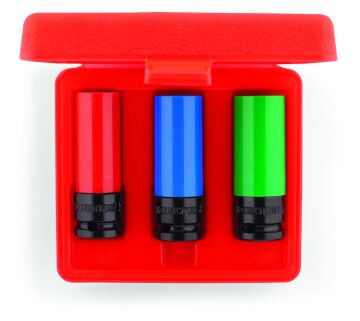 İzeltaş  1/2'' Alaşımlı Jant Lokma Takımı 3 Parça (1113009003)