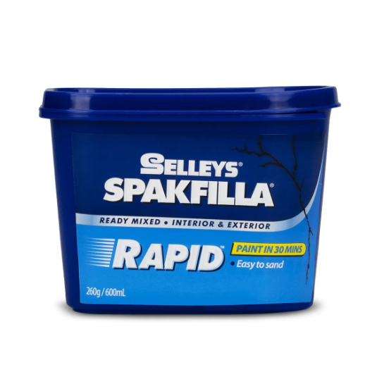 Selleys Spakfilla Rapid - Hızlı Kuruyan Hafif Dolgu Malzemesi - Beyaz 600 ML