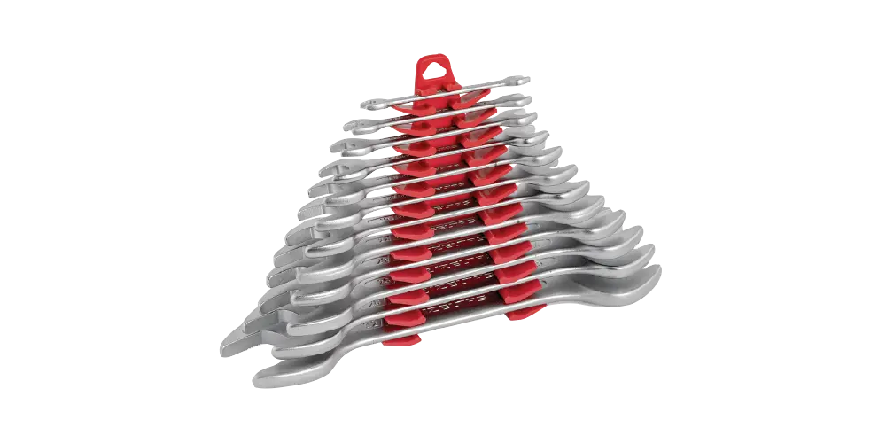 İzeltaş  İki Ağız Anahtar Takımı Kısa Boy 12 Parça (0100002112)