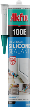 Akfix 100E Genel Amaçlı Silikon Şeffaf 280 Ml