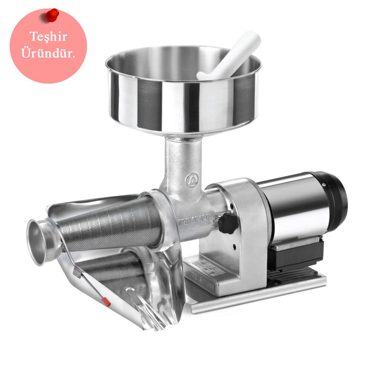 Tre Spade F17000BIE BIG-2P ELEGANT Elektrikli Salça Makinası 480 W (TEŞHİR ÜRÜN)