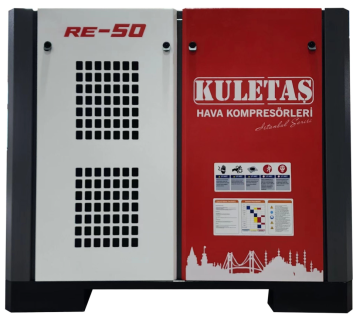 Kuletaş RE-50 Endüstriyel Vidalı Hava Kompresörü 50 Hp