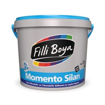 Filli Boya Momento Silan Silikonlu İpek Mat İç Cephe Boyası 2,5 Lt Andezit 20