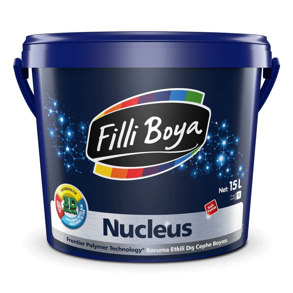 Filli Boya Nucleus Frontier Polymer Technology Koruma Etkili Dış Cephe Boyası 15 Lt