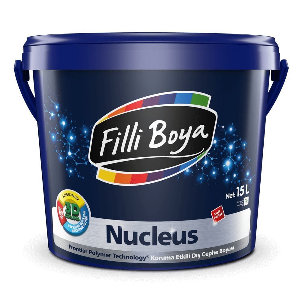 Filli Boya Nucleus Frontier Polymer Technology Koruma Etkili Dış Cephe Boyası 15 Lt
