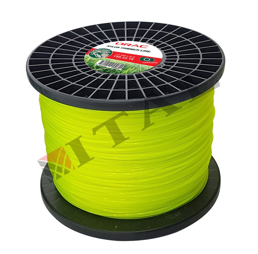 Orac Tırpan Misinası Top 3.3mm 915 Mt Altı Köşe Fosforlu