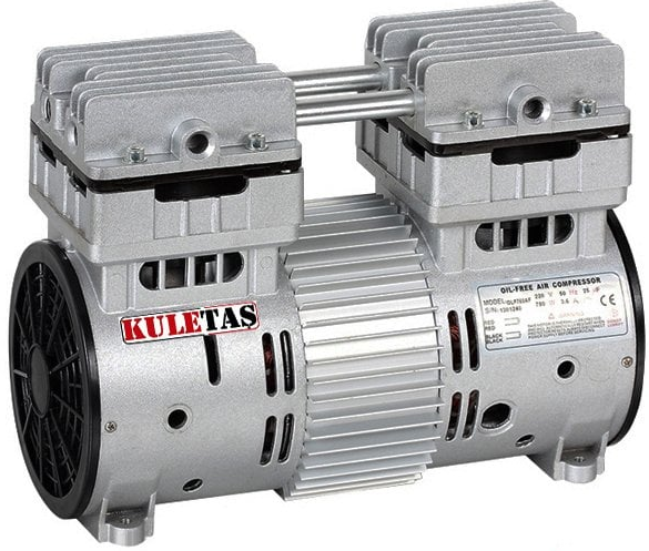 Kuletaş 1 Hp Sessiz Yağsız Kompresör Motoru Kafası (Yedek Parça)