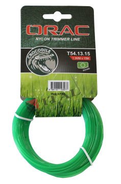 Orac Tırpan Misinası Crocodile 1.3mm 15 Mt Yuvarlak Yeşil