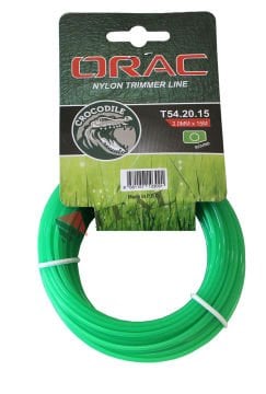 Orac Tırpan Misinası Crocodile 2.0mm 15 Mt Yuvarlak Yeşil