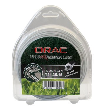 Orac Tırpan Misinası Crocodile 3.5mm 24 Mt Telli Yuvarlak