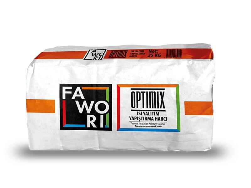 Fawori Optimix EPS Isı Yalıtım Yapıştırma Harcı 25 Kg