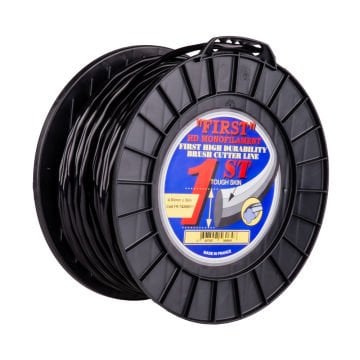 First 7430501Y Tırpan Misina 4.5Mm 56 Metre Siyah Burgulu