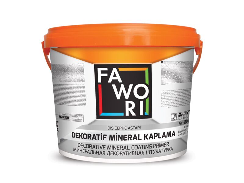 Fawori Isı Yalıtım Dekoratif Mineral Kaplama Astarı 25 Kg