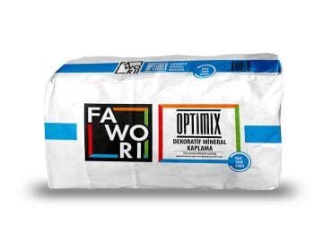 Fawori Optimix Dekoratif Mineral Kaplama - İnce Tane 25 Kg