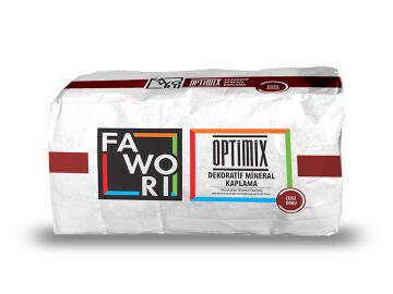Fawori Optimix Dekoratif Mineral Kaplama - Çizgi 25 Kg