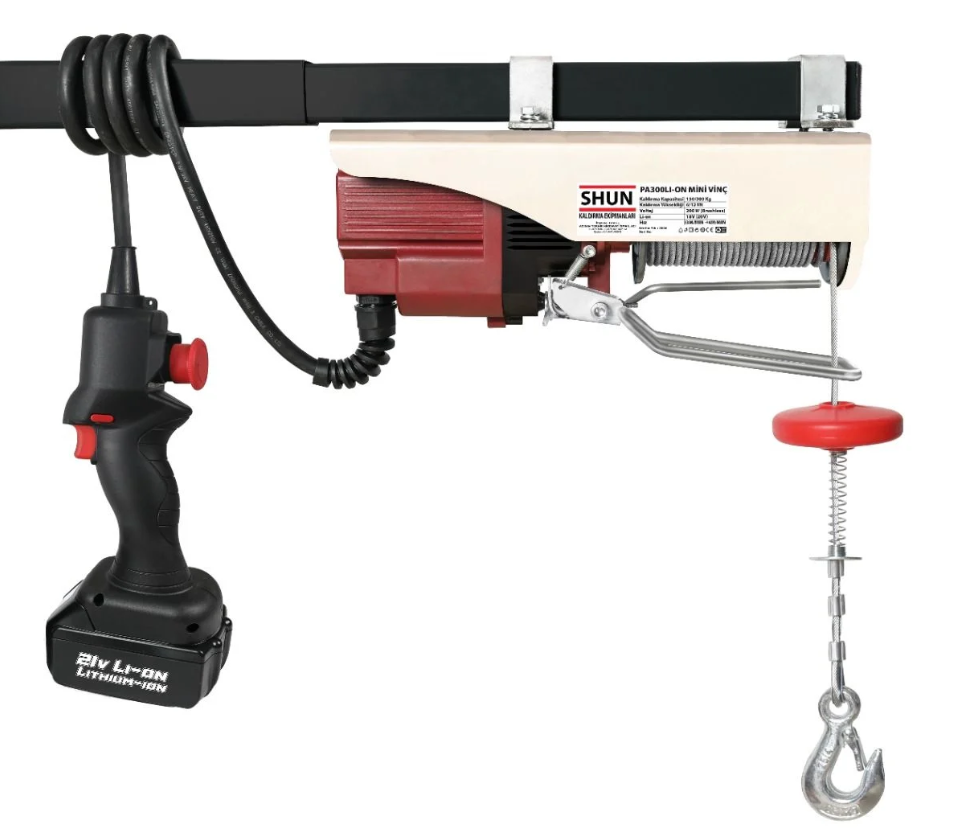 Shun PA300LI Akülü Vinç Caraskal 150/300 Kg