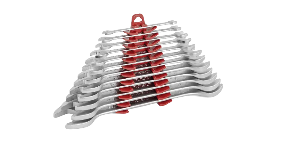 İzeltaş  İki Ağız Anahtar Takımı Uzun Boy 12 Parça (0130002112)