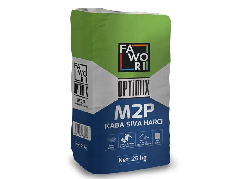 Fawori Optimix M2P Kaba Hazır Sıva Harcı 25 Kg