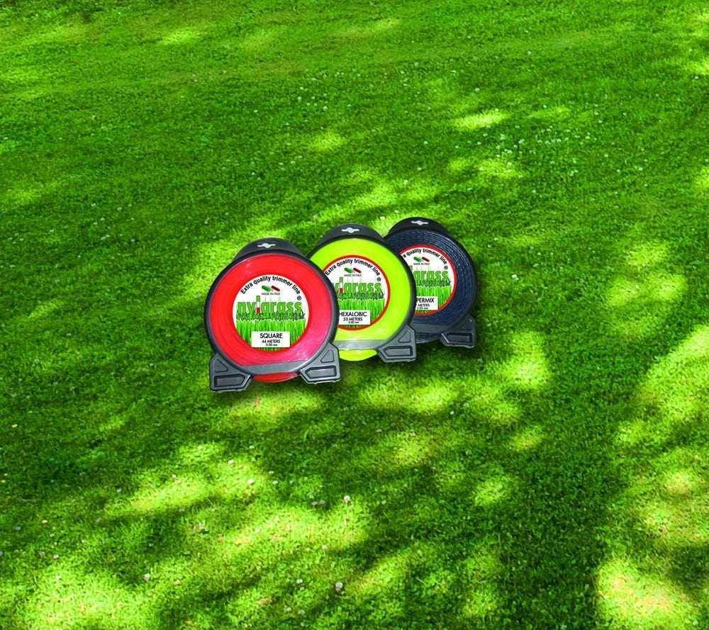 Nylgrass Tırpan Misinası 3,3mm 41 Mt Kırmızı Üç Köşe