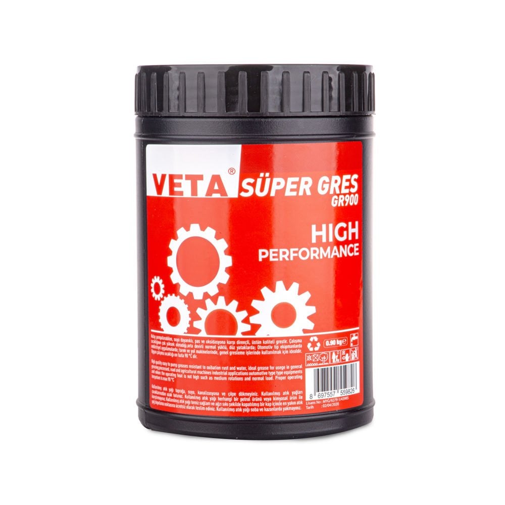 Veta GR900 Gres Yağı Genel Kullanım 0,90 Kg