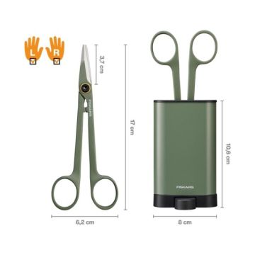 Fiskars 1075315 Kutulu İnce Uçlu Bitki Bakım Makası
