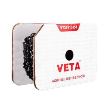 Veta VY2511025T Motorlu Testere Top Zinciri 1/4'' .043'' - 1,1mm Ayak Yuvarlak 300 Diş