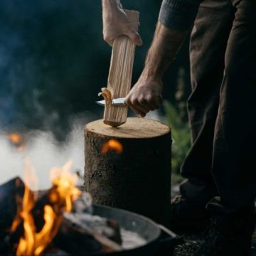 Fiskars 1072090 Norden Ahşap Saplı Bıçak