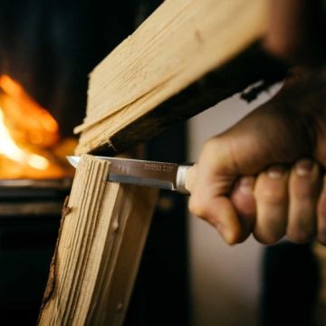 Fiskars 1072090 Norden Ahşap Saplı Bıçak